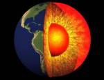 Terra nucleo scienza mistero Halley cometa terremoti pianeti sismografi rotazione asse ricerca Leeds università campo magnetico Pnas